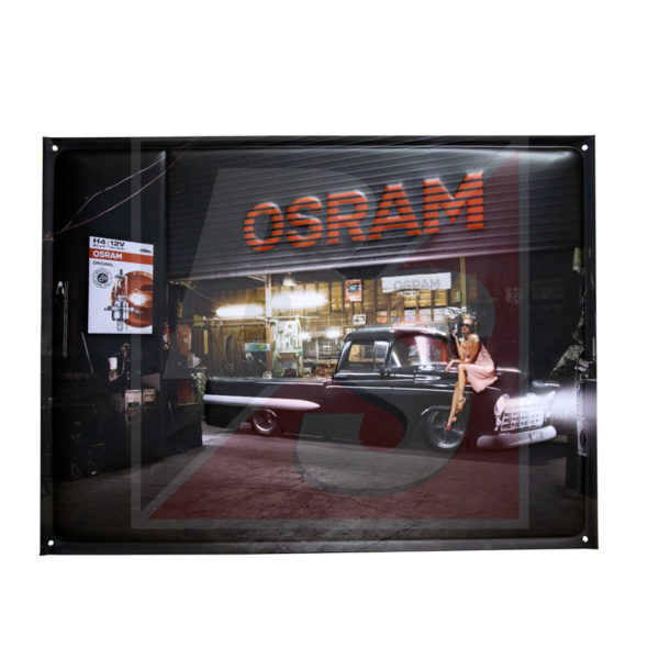 Blechschild OSRAM
