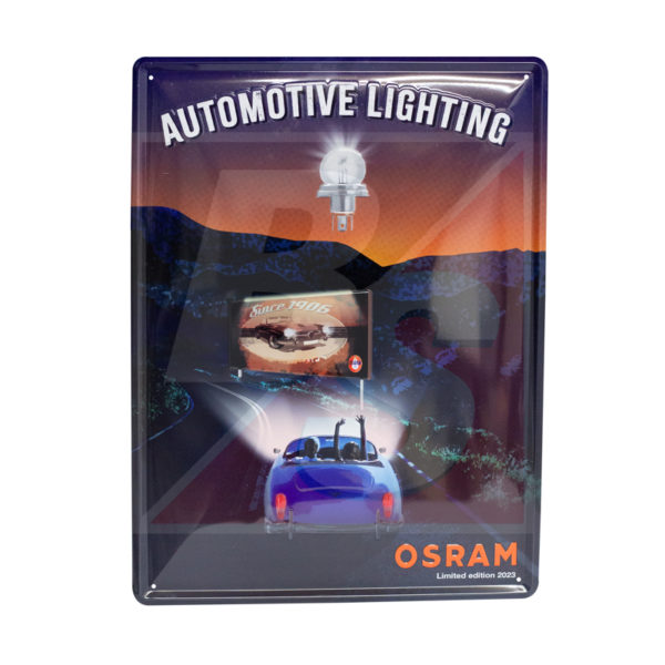 Blechschild OSRAM