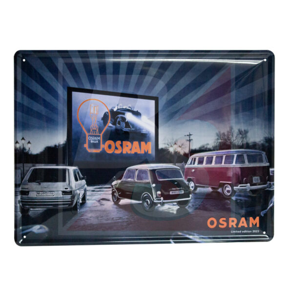 Blechschild OSRAM Retro Werbeschild Limited Edition 2023